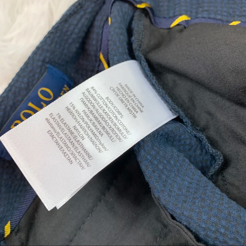 Polo Ralph Lauren boys seersucker check‎ shorts